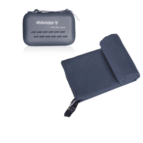 Camping Towels Super Absorbent; Fast Drying Microfiber Travel Towel; Ultra Soft Compact Gym Towel ; Sport Towel (Color: dark blue, size: M 50x100cm)