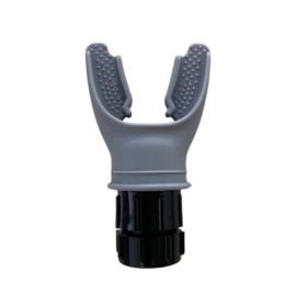 Respiratory Trainer for Training Lung Training Tool (Color: Grey, Type: Respiratory Trainer)
